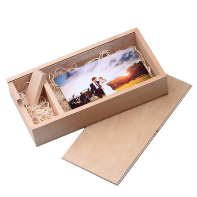 Scatola regalo personalizzata per matrimonio USB Flash Drive confezione di lusso Scatola regalo personalizzata per matrimonio USB Flash Drive confezione di lusso